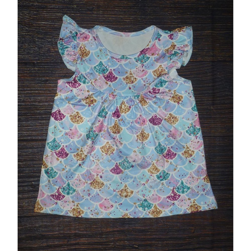 Boutique Mermaid Girls Tunic Dress